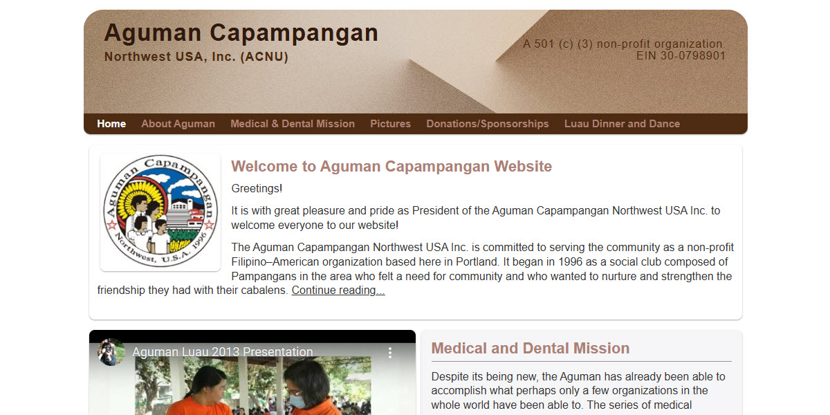 Aguman Capampangan Northwest USA