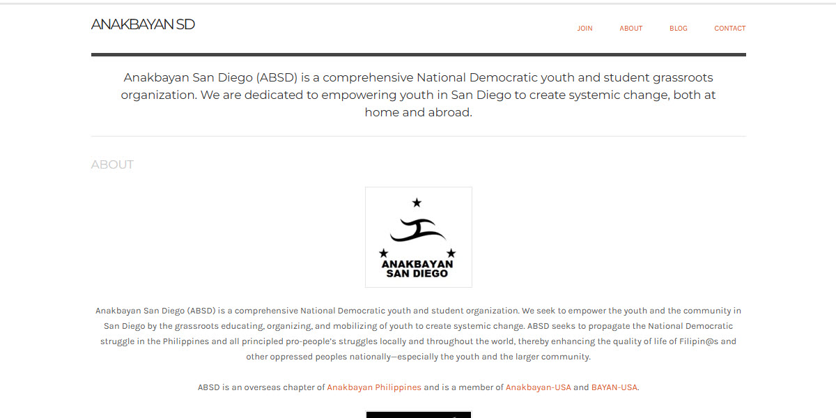 Anakbayan San Diego