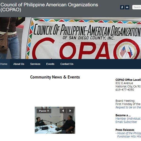 Council of Philippine American Organizations - Filipino organization in National City CA