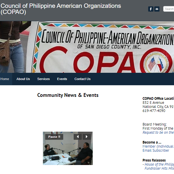 Filipino Nonprofits Near Me - Council of Philippine American Organizations