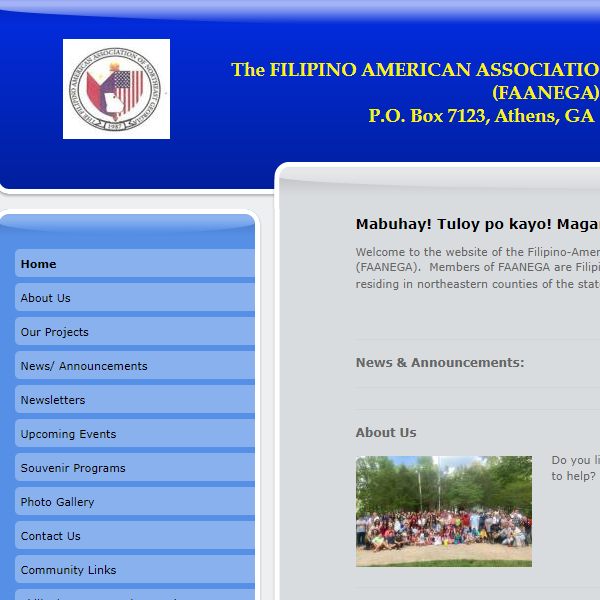 Filipino-American Association of Northeast Georgia - Filipino organization in Athens GA