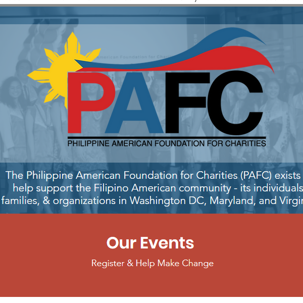 Philippine American Foundation for Charities - Filipino organization in Arlington VA